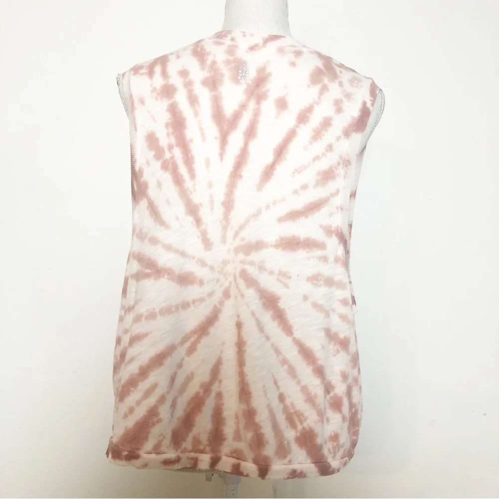 NWT FREE PEOPLE Love Tank Tie Dye in Fireside Combo Size Medium - Picture 8 of 16